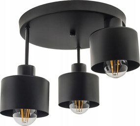 Függőlámpa Csillár Plafon Led mennyezeti fém Gabriel Loft 3x E27