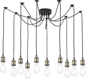 Dar Lighting WACO WAC2375 Függőlámpa 10x60W/E27