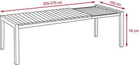 VIKING XXL +10x ALINA Kerti bútor szett