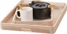 Klasszikus Ökológiai Fa Tálca szett x2