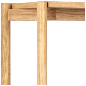 Braidwood könyvespolc tölgyfa dekorral, 86 x 160 cm - Actona