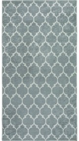 Világosszürke-krémszínű mosható szőnyeg 180x120 cm - Vitaus