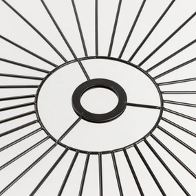 Univerzális CURITIBA lámpabúra 60x80 cm fekete