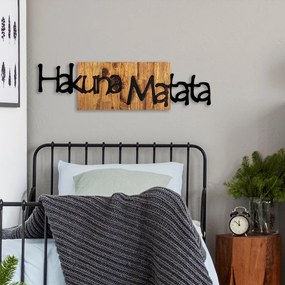 Hakuna Matata 4 fa-fém faldekoráció