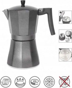 Kávéfőző 9 Csésze Kávé Alumínium Indukciós