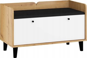 Cipősszekrény Dolce DOL-22 artisan/ fehér /fekete