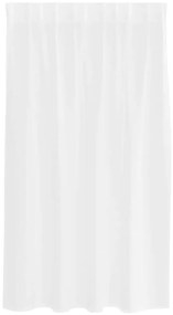 Függönyök függönyökkel 2 pcs Fehér 140x140cm Poliészter