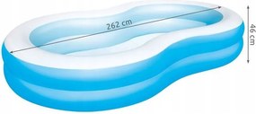 Családi medence Lagoon 262*157 cm