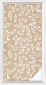 Öntapadós Ablak furnér Adatvédelem Levelek Természet 50x100