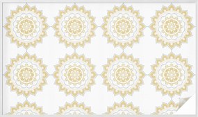 Szélvédőfólia Ablakvédő Virágos mandala 200x116 cm