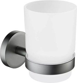 AREZZO design RONO üveg pohár tartó, gun metal
