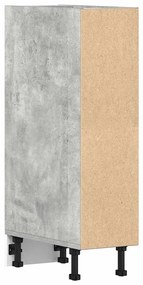 vidaXL “Riga” betonszürke szerelt fa alsószekrény 20x44,5x81,5 cm
