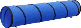 vidaXL kék poliészter kutyaalagút Ø40 x 200 cm