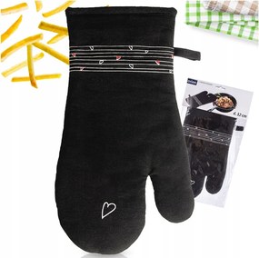 Konyhai pamut védőkesztyű forró edények kihúzásához