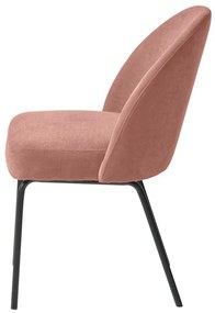 Rózsaszín étkezőszék Creston – Unique Furniture