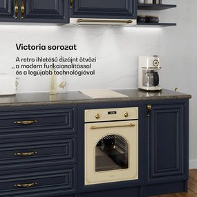 Klarstein Victoria Domino, beépített indukciós főzőlap, 3500 W, Flexzone, időzítő