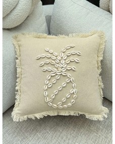 Pamut párnahuzat 43x43 cm Seashells – Mioli Decor
