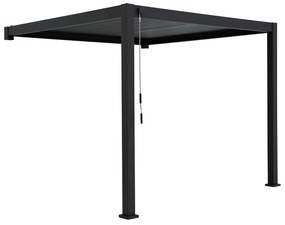 Reflect pergola fal antracit 3x3 m