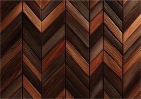 Fotótapéta Absztrakció Deszkák Fa Hálószoba Nappali Tapéta Végyes Szálas Anyag 200x140