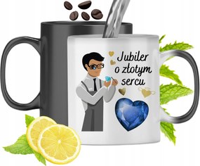 Mágikus Bögre Ékszerésznek Színváltós, fényképes nyomattal