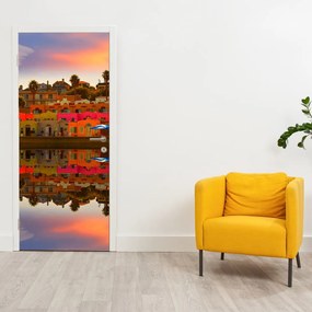 Fotótapéta ajtóra - Nyári fürdőhely (95x205cm)