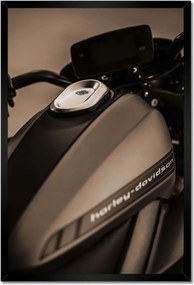 Poszterek keretben 40x60 Harley Davidson Motorkerékpár