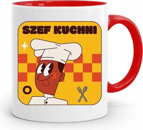 Piros Bögre Szakácsnak, fényképes nyomattal