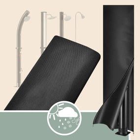 Deuba Bow Black 20 L kerti szolár zuhany