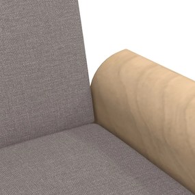 tópszínű szövet kanapéágy karfával