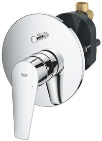 zuhany és fürdő csaptelep GROHE BauEdge vakolat alatti résszel együtt króm 29079001