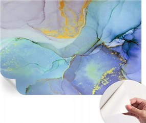 Design fali fotótapéta öntapadós akvarell formák 104x70