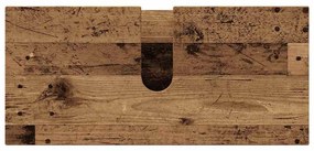 Fürdőszoba bútor szett 4 pcs Régi fa 30 x 35 x 192 cm Faanyag