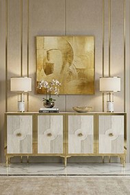 Pega 150 - White, Travertine, Gold