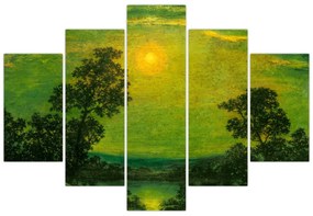 Kép - Imitator of Ralph Albert Blakelock, Moonlight, reprodukciók (150x105 cm)