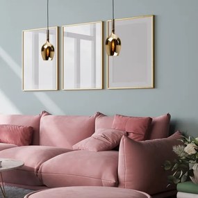 Csillár zsinóron LUGANO 1xE14/40W/230V arany