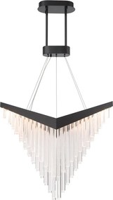Quintiesse Vivien QN-VIVIEN-P-L-BK Függőlámpa 1x40W/LED 3000K 900lm IP20