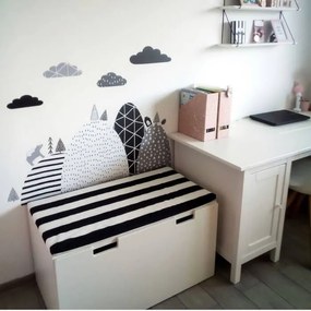 INSPIO Öntapadós falmatrica - Dombocskák