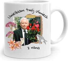 Vicces Bögre A Pis Elnökétől Jaroslaw Kaczynski fényképes nyomtatással