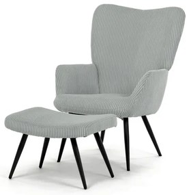 Kék Kordbársony Relax Fotel. AK-L7285 BLUE6