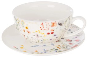 Orion porcelán teáskészlet Mák, 3 db