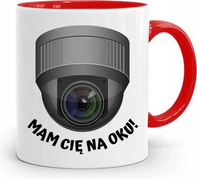 Őrző-védő Piros Ajándék Bögre fényképes nyomattal