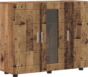vidaXL Fából Készült Szekrény Öreg fa 88,5 x 30,5 x 73 cm Faanyag