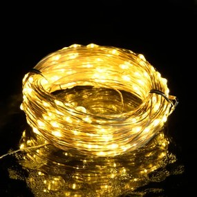 meleg fehér fényű LED-szalag 300 LED-el 30 m