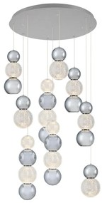 LED csillár kábelen CREMONA LED/51W/230V 3000K matt króm