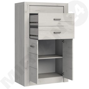 Komód Nadenas N6 (sötét kőris) . 1103655