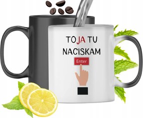 Mágikus Bögre Informatikusoknak Színváltó Nyomtatott Fényképpel