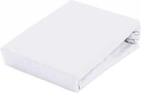 Aga lepedő Jersey 90x200 cm Lepedő színe: fehér