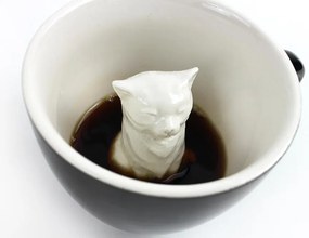 Bögre MACSKA 325 ml 2 szín - Creature Cups szín: borostyán