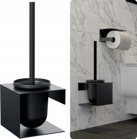 Wc Kefe Wc Lotus Falra Akasztható Fém Acél Loft Fekete