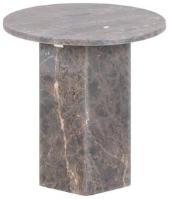 Márvány kerek tárolóasztal ø 50 cm Naxos – Actona